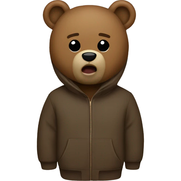 kanye west bear emoji