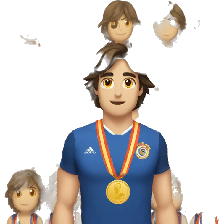 :medal-with-dark-hair-guy-on-it: emoji