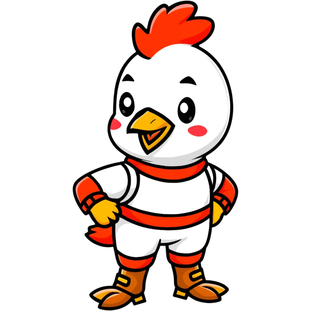chicken jockey emoji