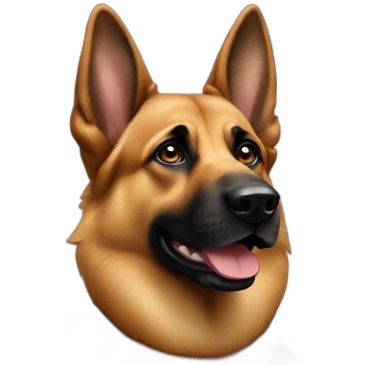 German sheaperd emoji