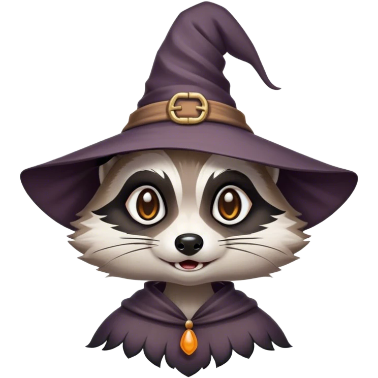 Racoon Witch emoji