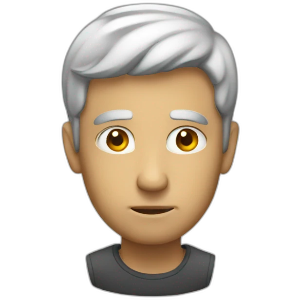 man thinking emoji