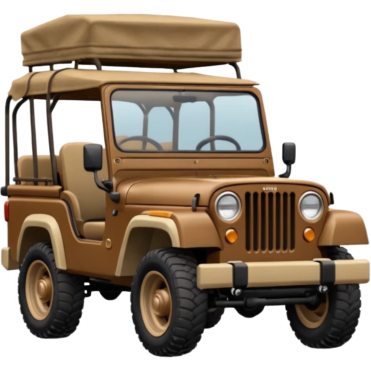 safari jeep emoji