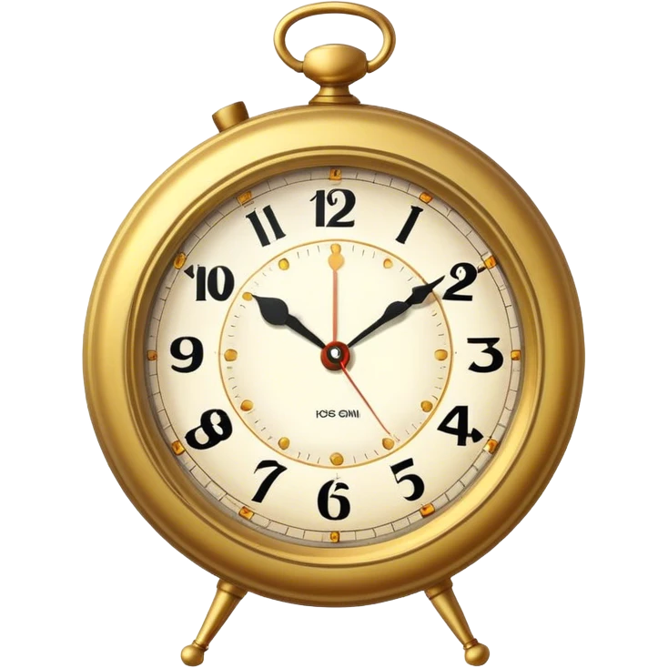 vintage clock  emoji