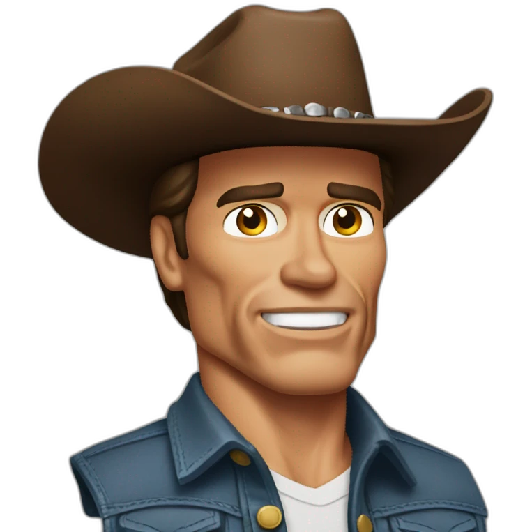 arnold-schwarzenegger-as-cowboy emoji