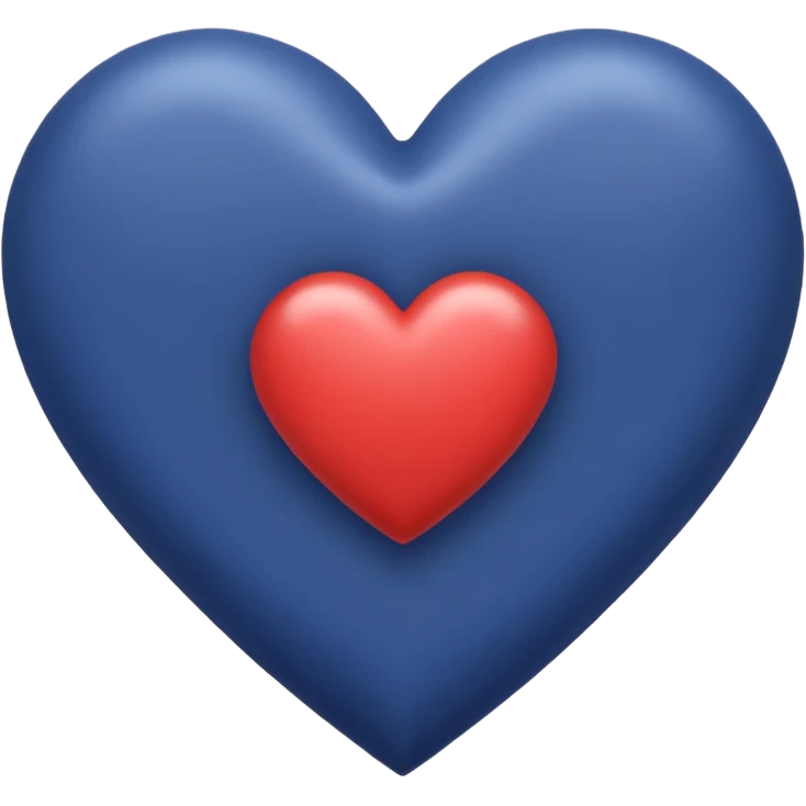 Heart color indigo emoji