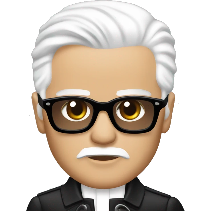 Karl Lagerfeld Emoji emoji