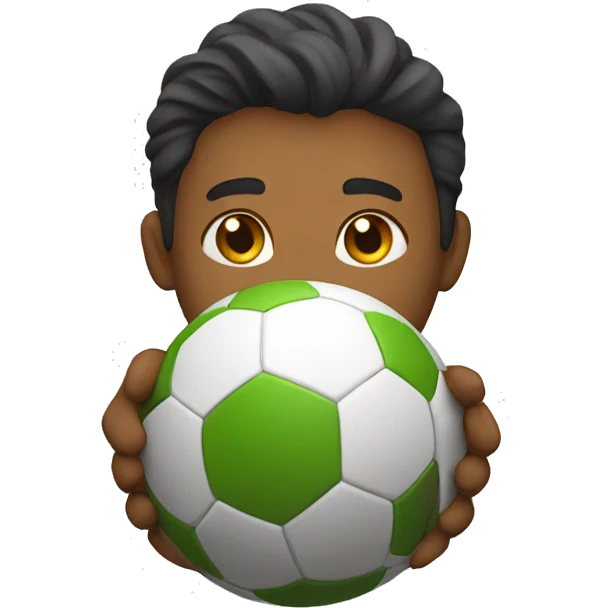 Gata jogando bola emoji