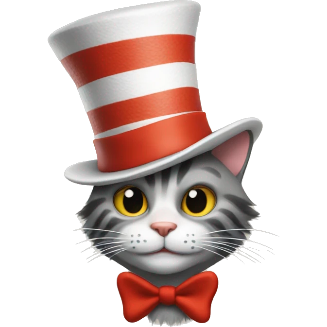 Cat in the hat emoji