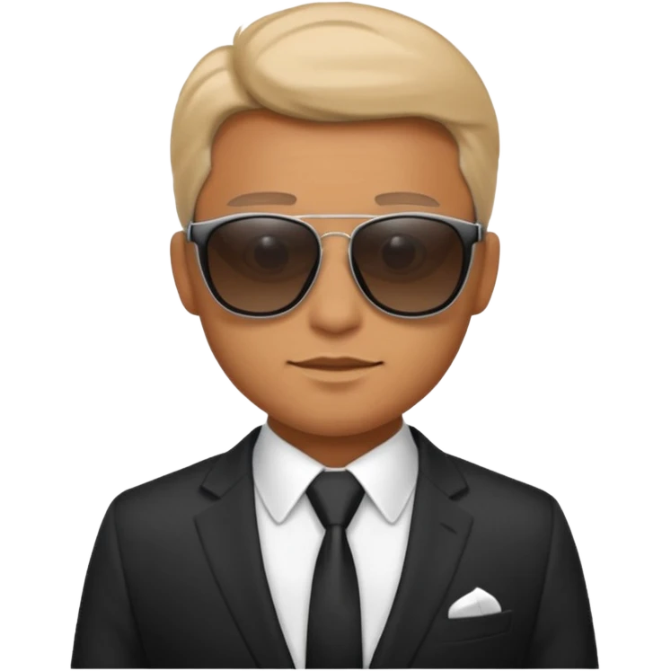money, sunglasses, suit, man emoji