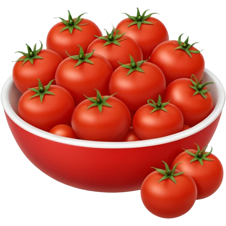 tomatos in bowl emoji
