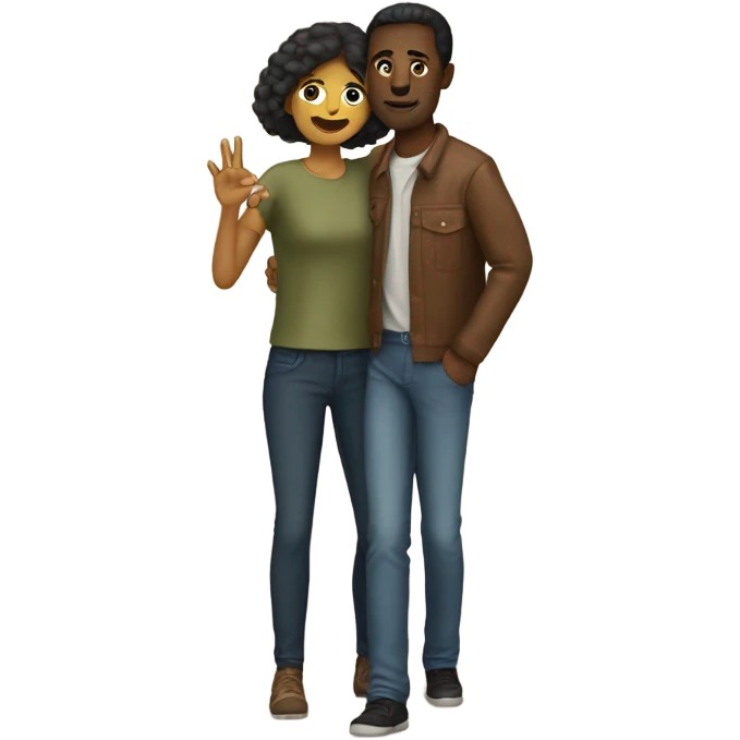 Deux personnes qui se serrent la main emoji