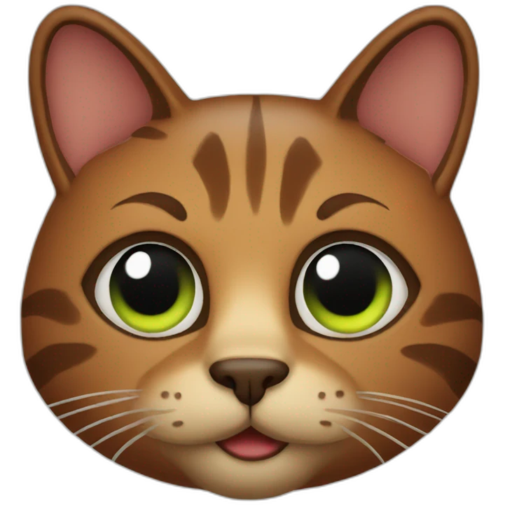 Leather cat emoji