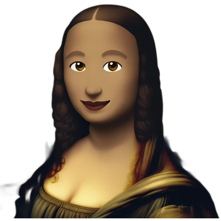 Mona lisa emoji