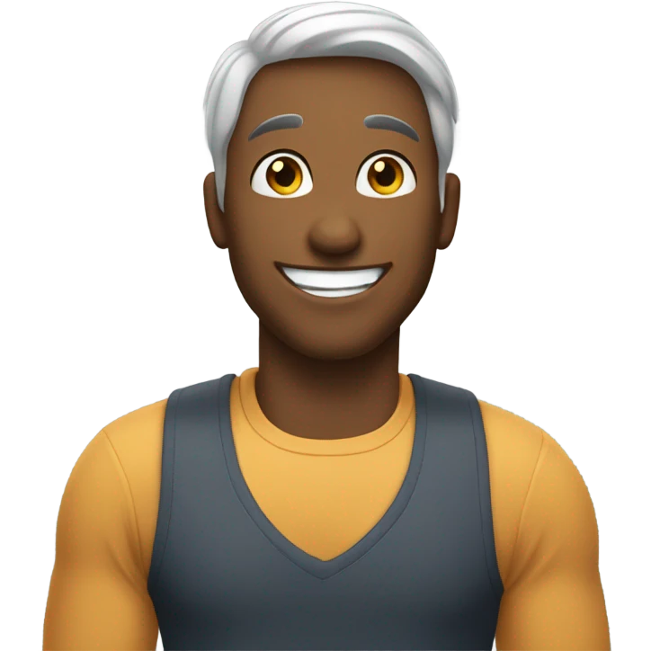 me rizzing emoji