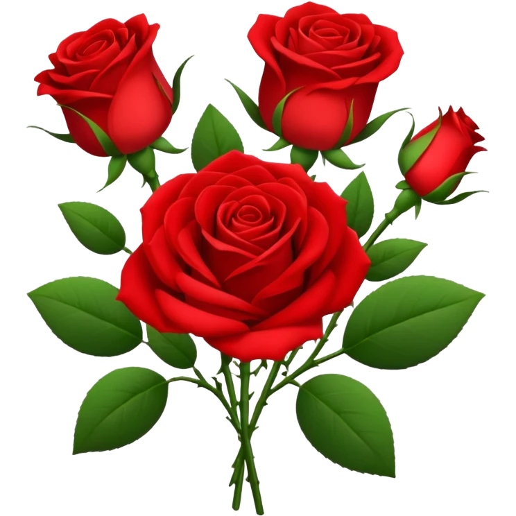 Bouquet of roses emoji