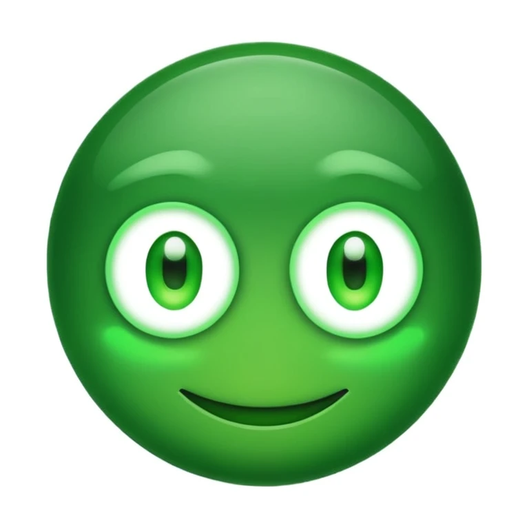 Discord emoji with text DESTAQUE in uppercase, theme of highlight, vibrant green background, legible font, eye-catching visual emoji