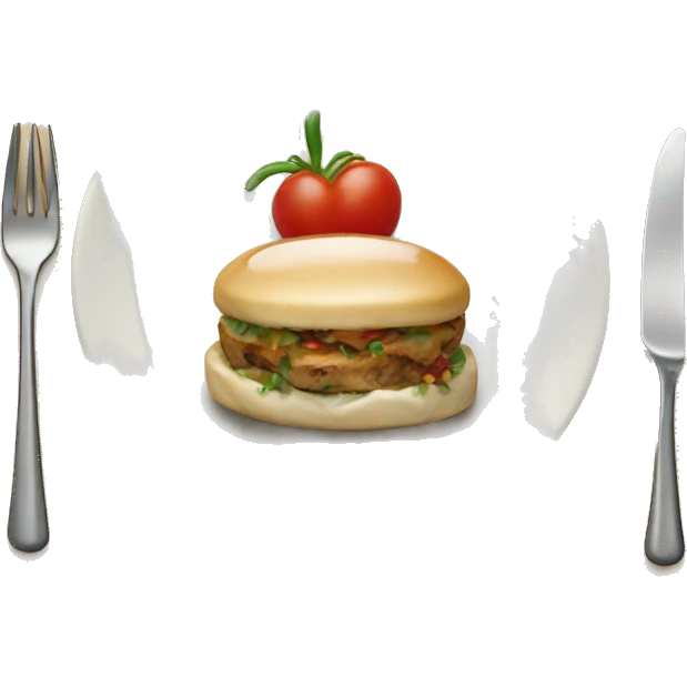 Fine dining dish emoji