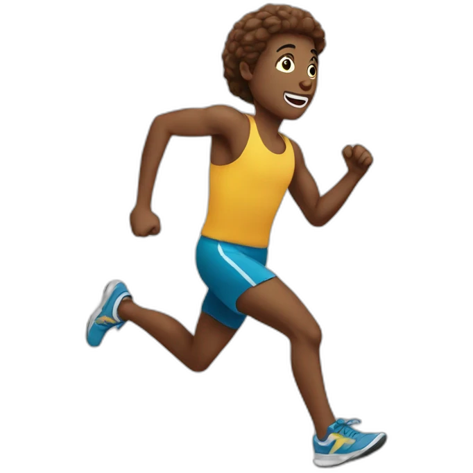 Running emoji