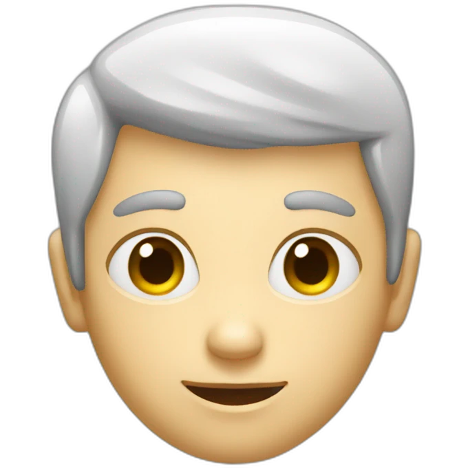 Male human from toilet bowl emoji