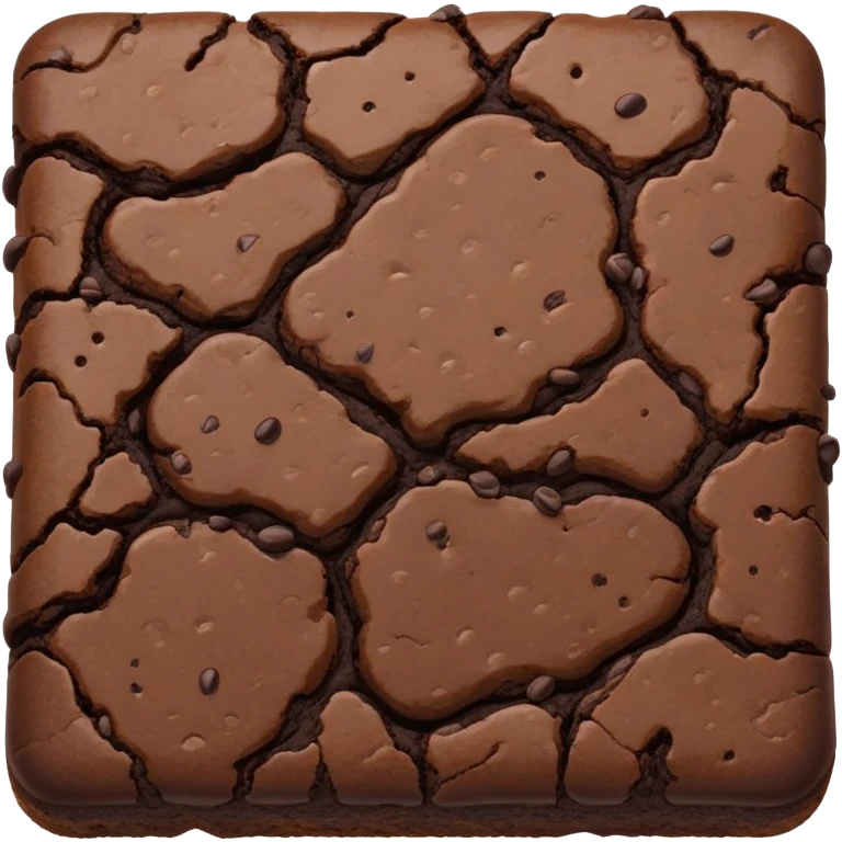 Brownie poop emoji
