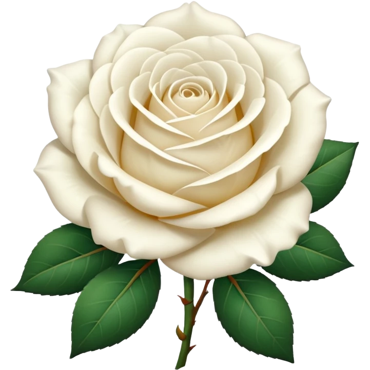 White rose emoji emoji