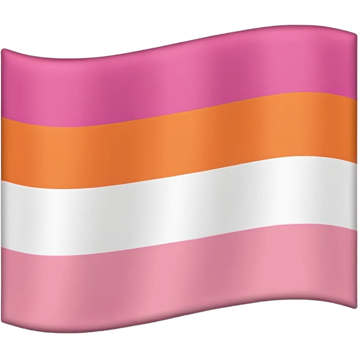 Could you please make the lesbian pride flag emoji