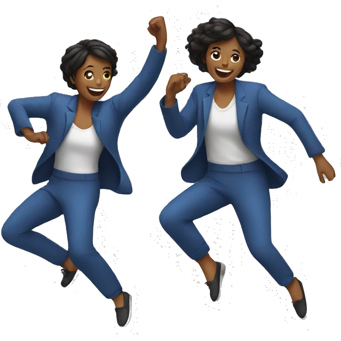 people dancing emoji
