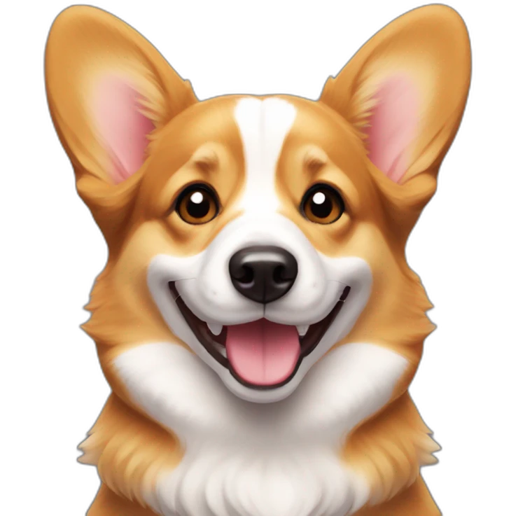 Pembroke Welsh Corgi Smiling emoji