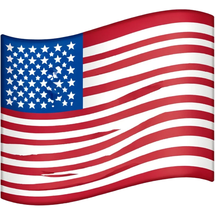 usa flag in distress emoji