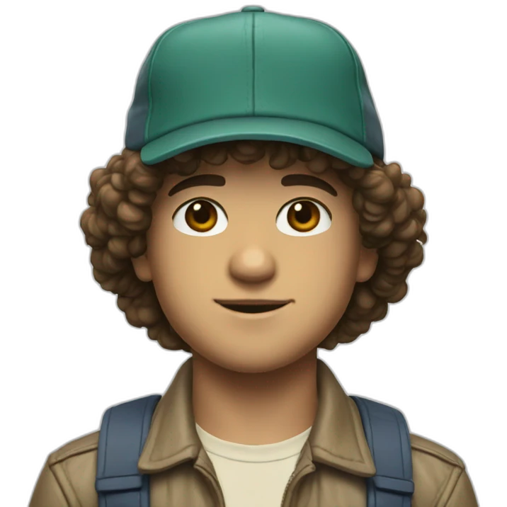 Dustin stranger things emoji