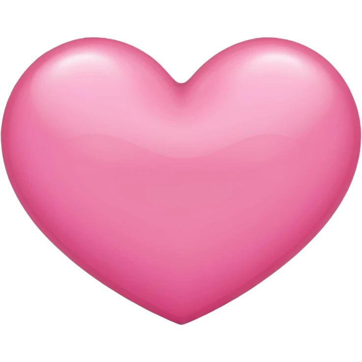 Inimă roz  emoji