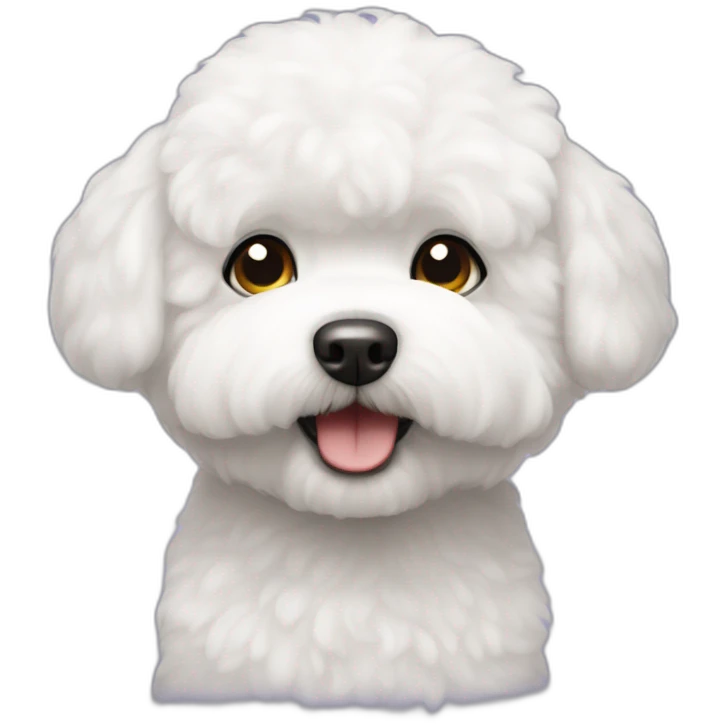 Bichon frise emoji
