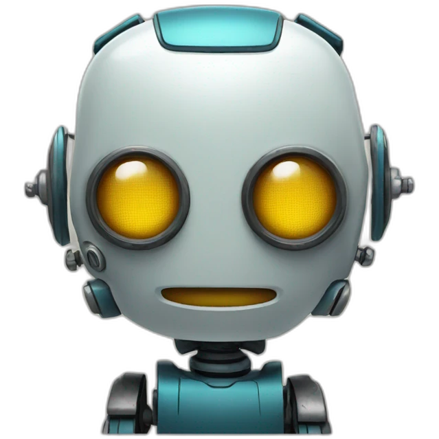 funny robot emoji