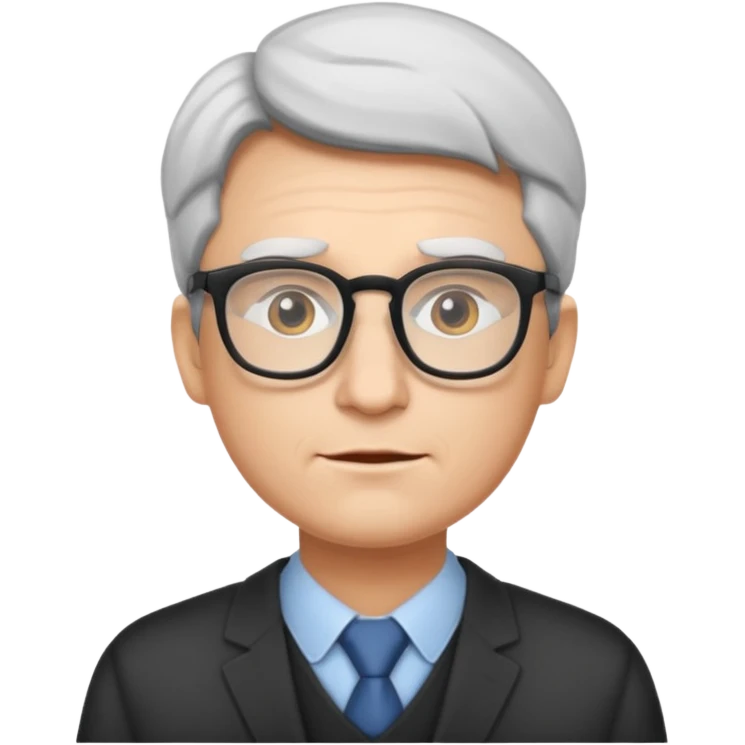 upstanding citizen with glasses emoji
