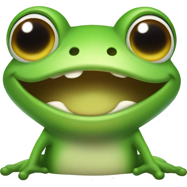happy frog emoji