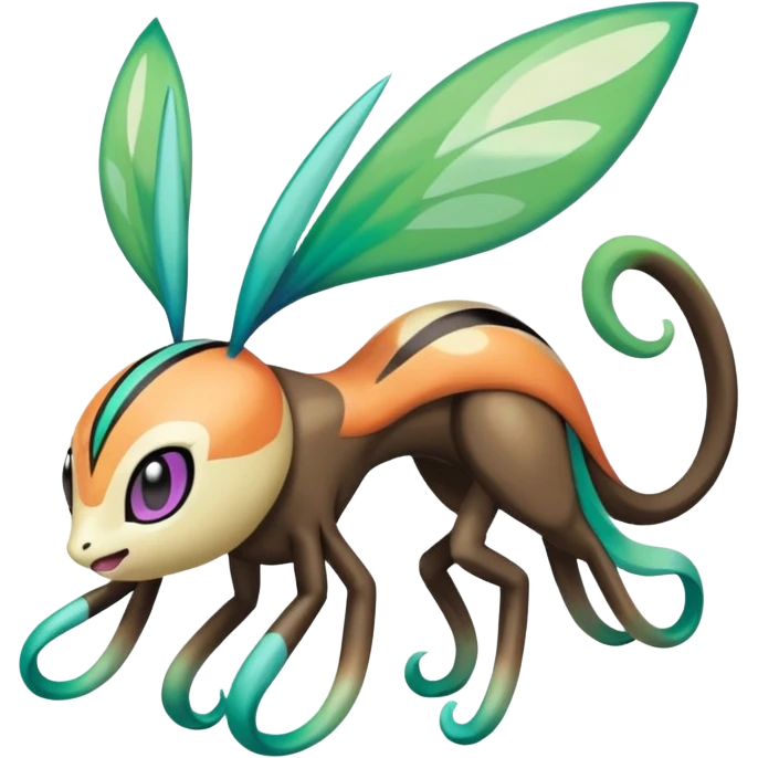 Meloetta-Vibrava-Pokémon-Fakémon-creature emoji