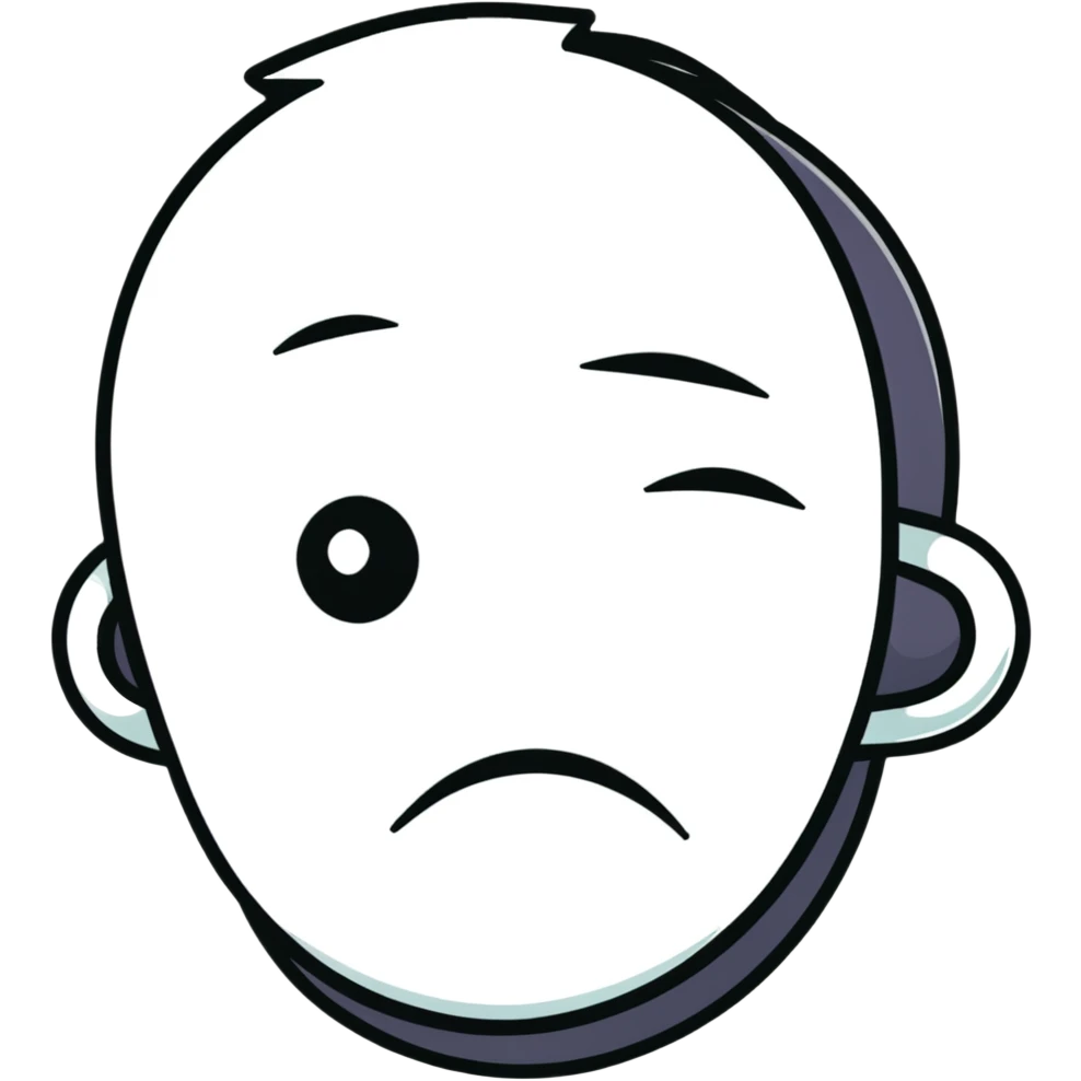 disgusted face emoji