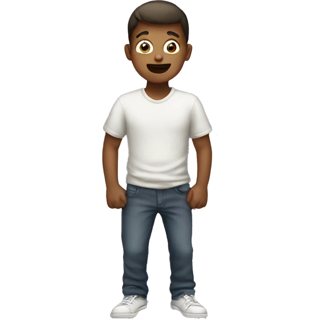 Boy farting emoji