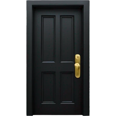 black door emoji