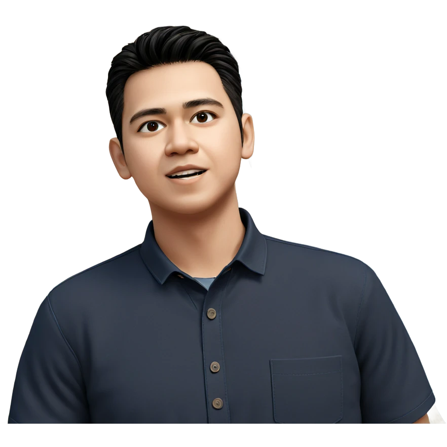 casual outdoor portrait of boy emoji