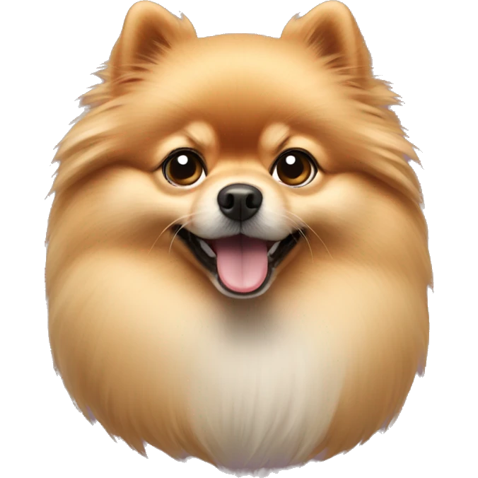 pomeranian dog emoji