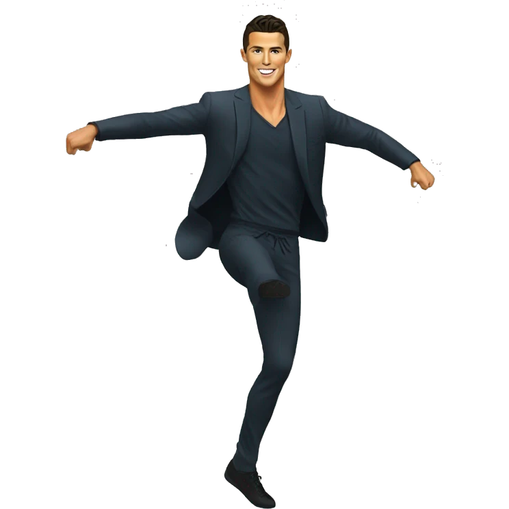 Cristiano ronaldo danse emoji