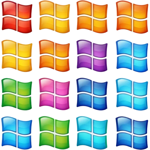 logo windows color emoji