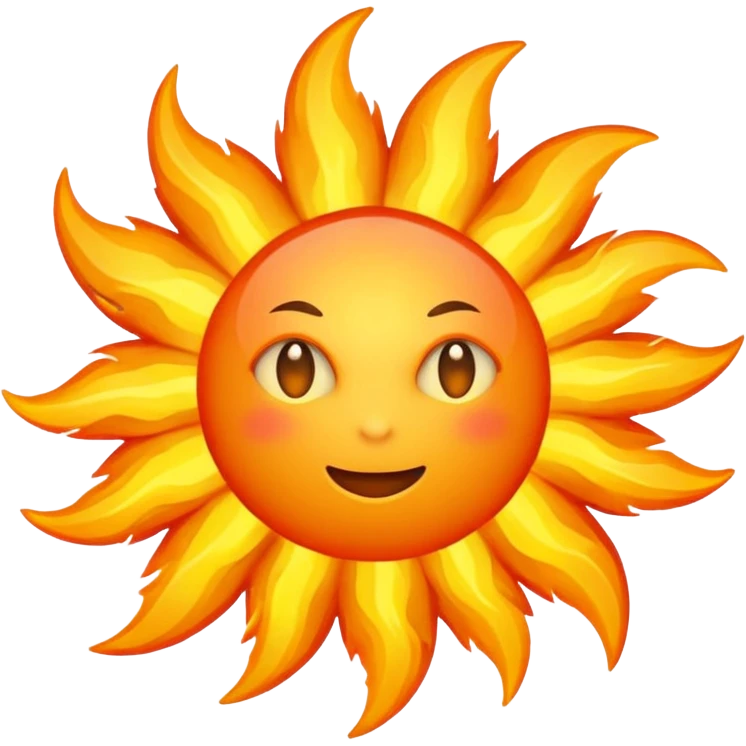 Make the sun into a super nova emoji