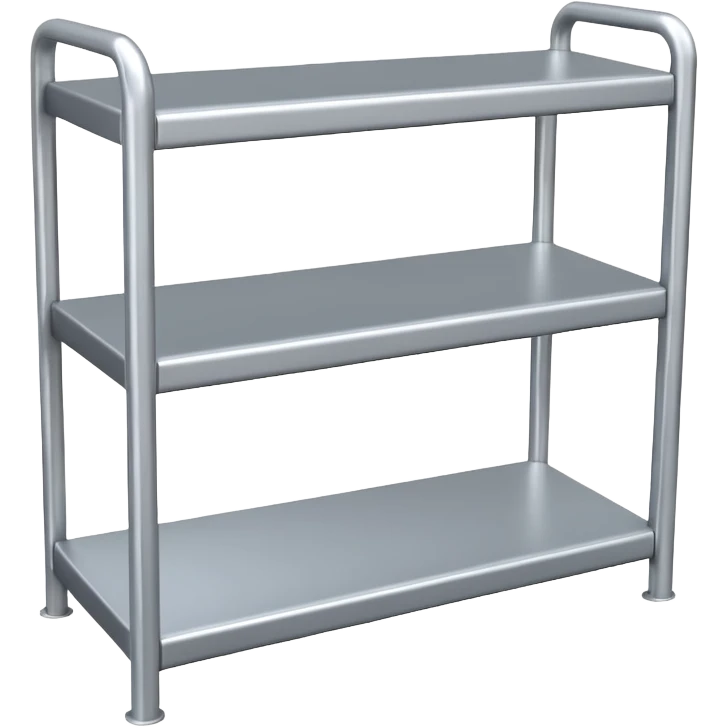 3D warehouse shelf emoji