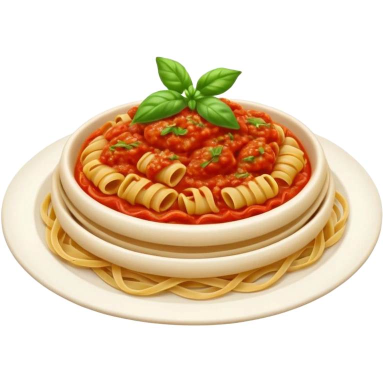 pasta rellena italiana emoji