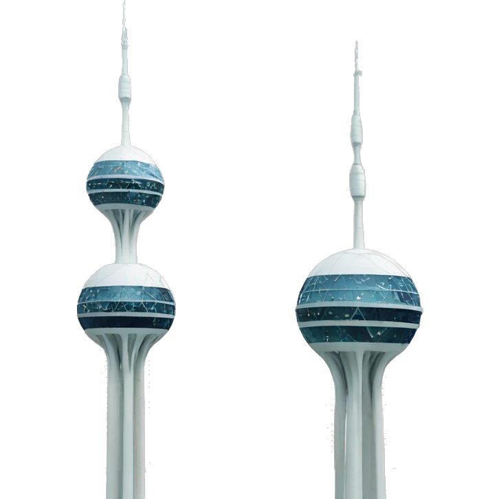 Kuwait towers emoji