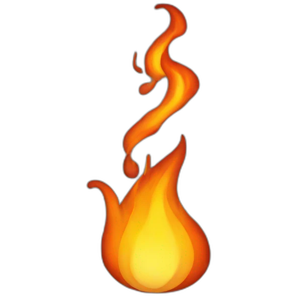 six six six in fire emoji