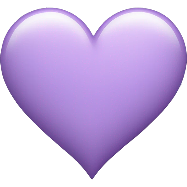 Light Purple Heart emoji